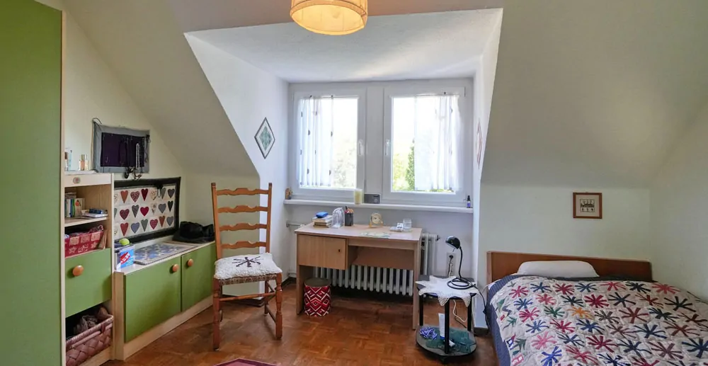 Zimmer im Dachgeschoss