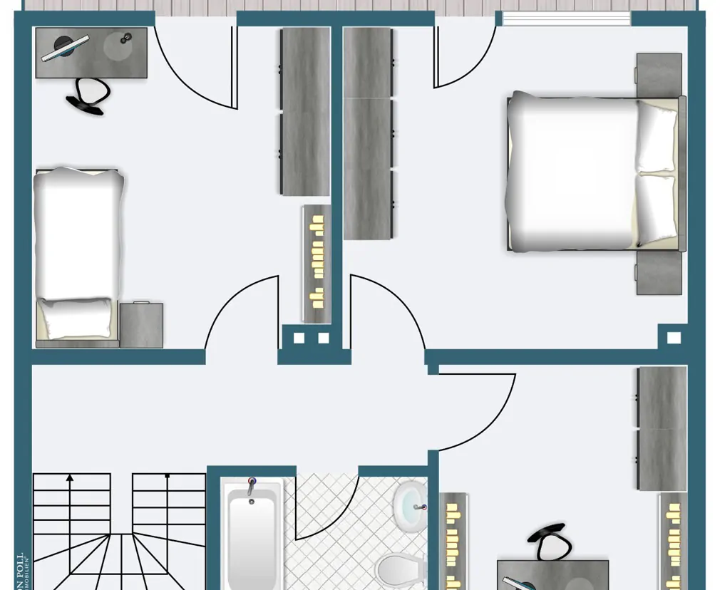 Grundriss Obergeschoss