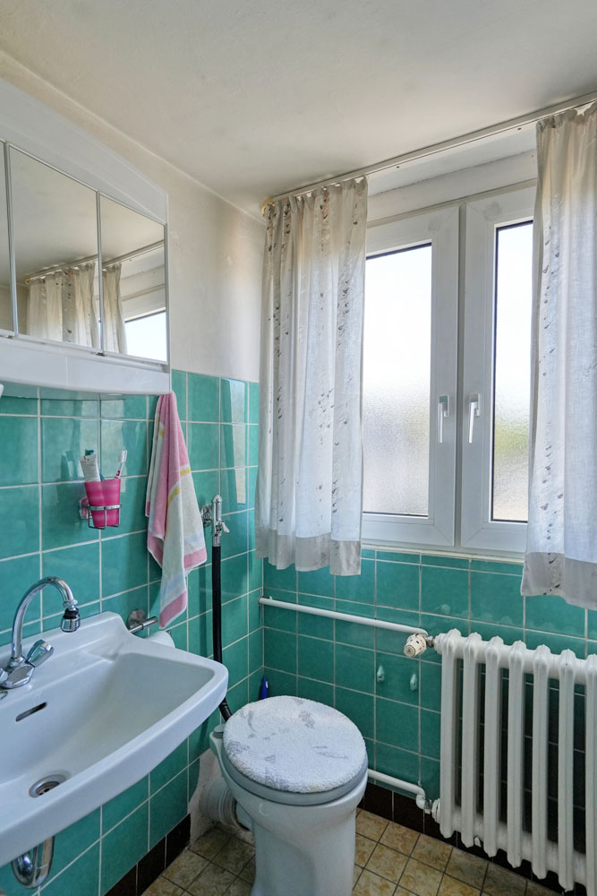 WC im Dachgeschoss