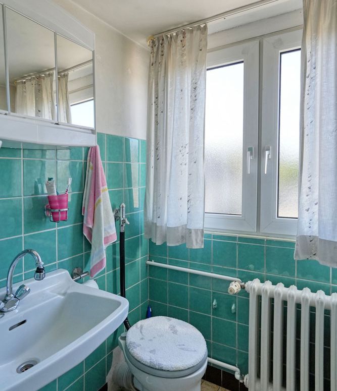 WC im Dachgeschoss
