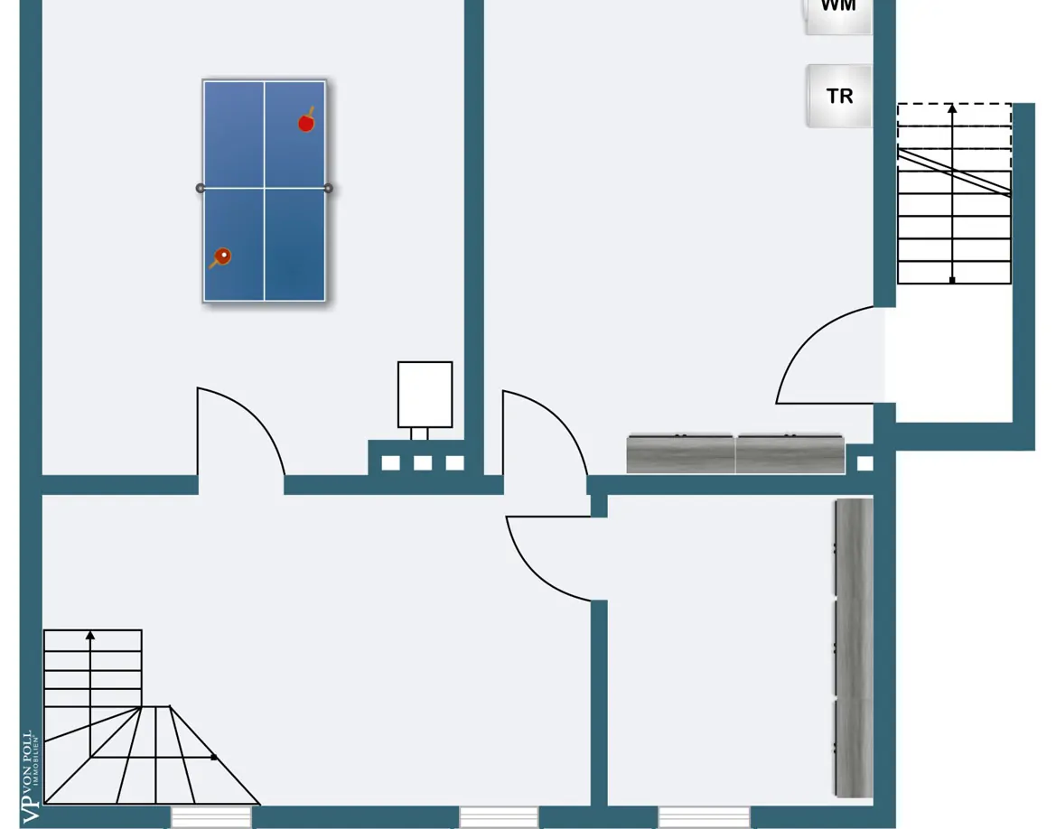 Grundriss Untergeschoss