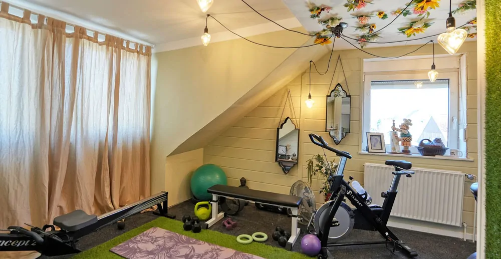 Zimmer im Dachgeschoss