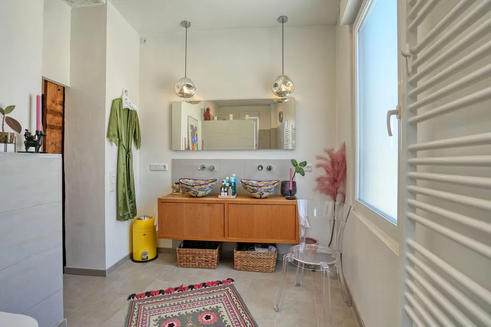 Teilansicht Duschbad im Obergeschoss