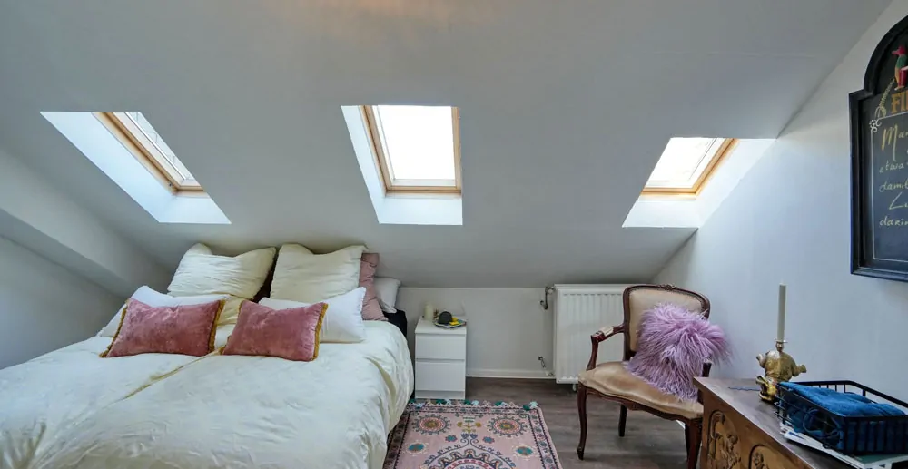 Schlafzimmer im Dachgeschoss