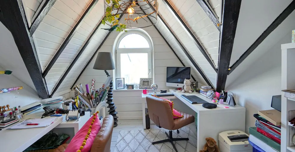 Zimmer im Dachgeschoss