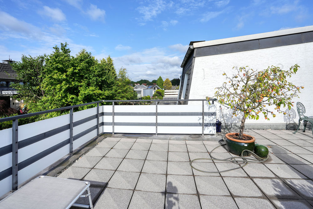 Dachterrasse mit Aussicht