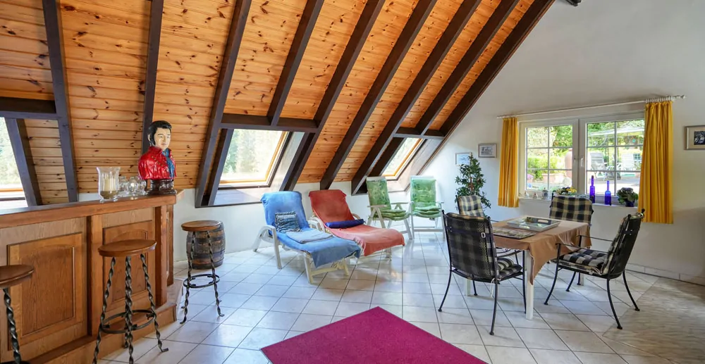 Hobbyraum im Nebengebäude