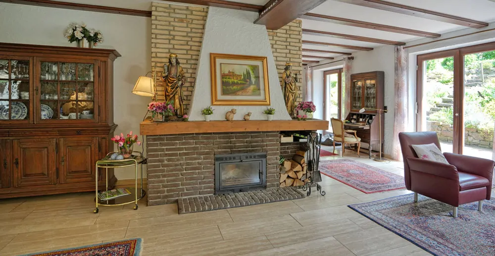 Kamin im Wohnbereich