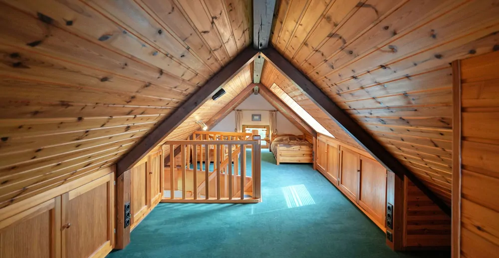 Ausgebauter Spitzboden