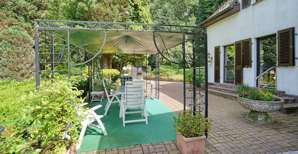 Terrasse vor der Küche