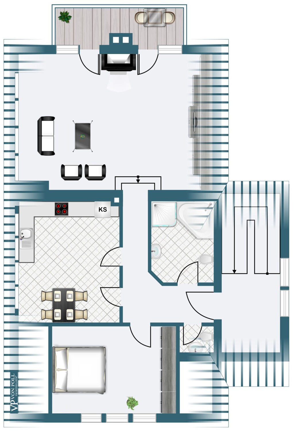 Grundriss DG