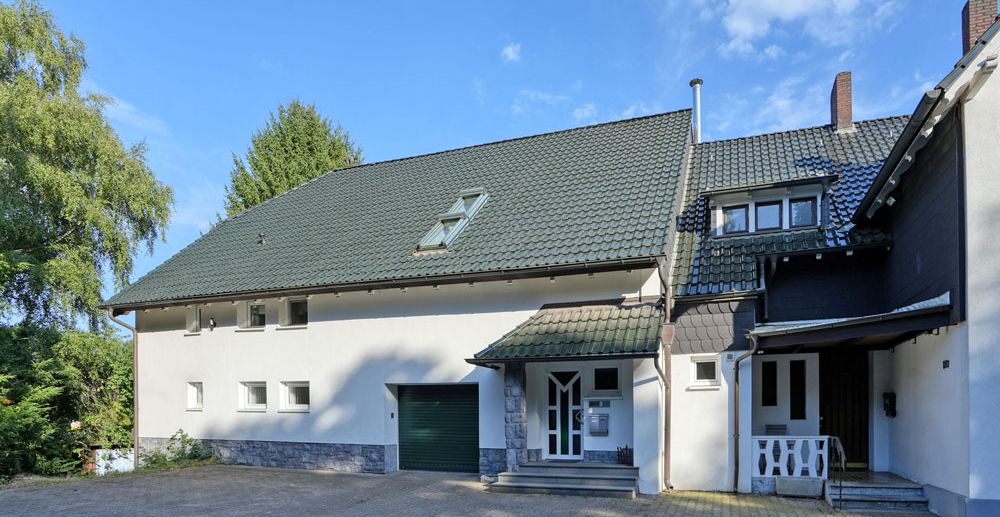 Vorderseite der ehemaligen Scheune