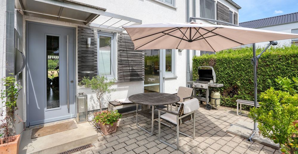 Terrasse vor der Küche