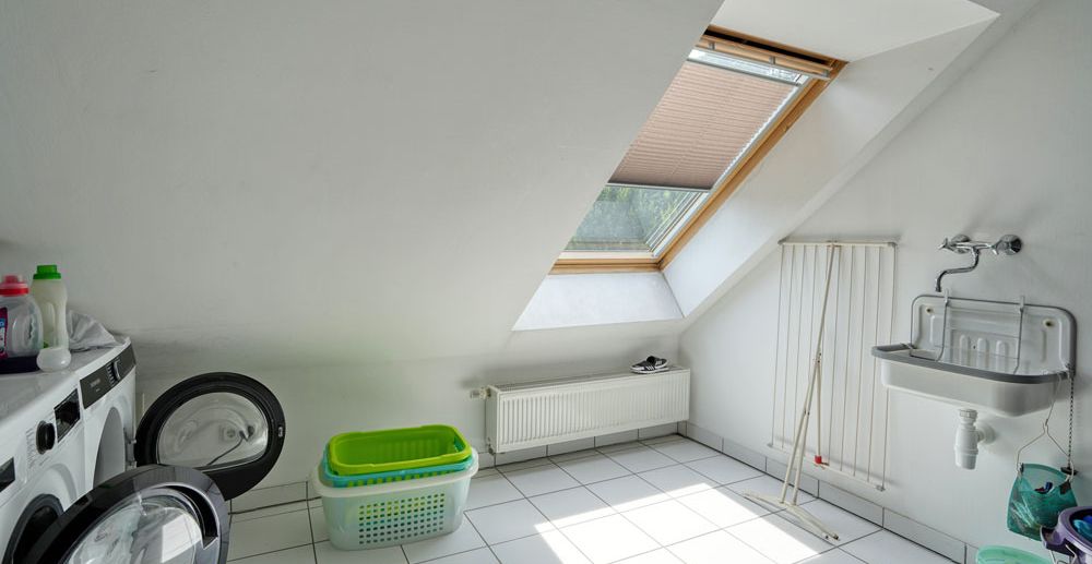 Hauswirtschafts- und Heizungsraum im Dachgeschoss