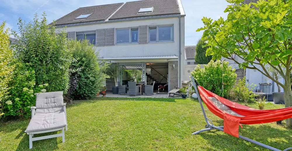 Hausansicht Gartenseite