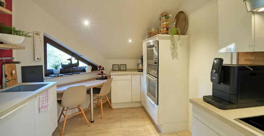 Frühstücksplatz in der Küche