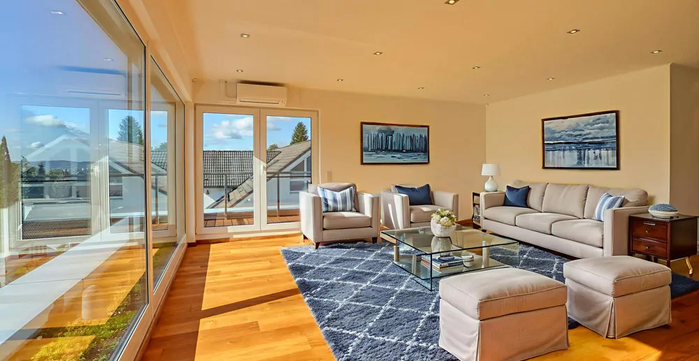 Wohnbereich – Einrichtungsbeispiel