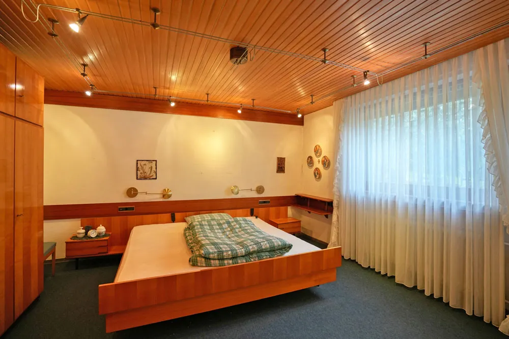 Schlafzimmer im Souterrain