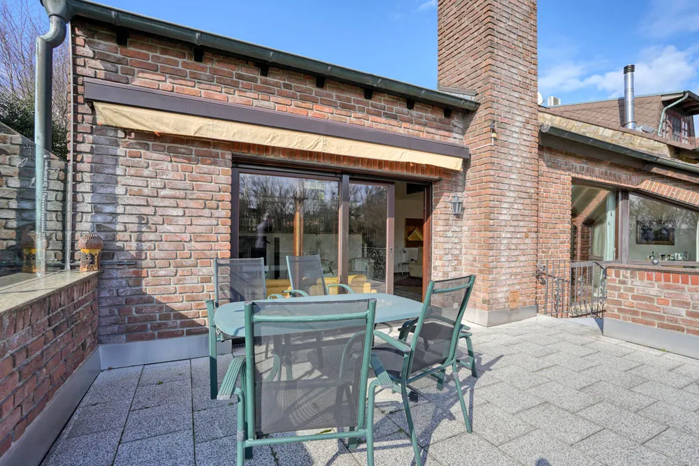 Terrasse vor dem Wohnbereich