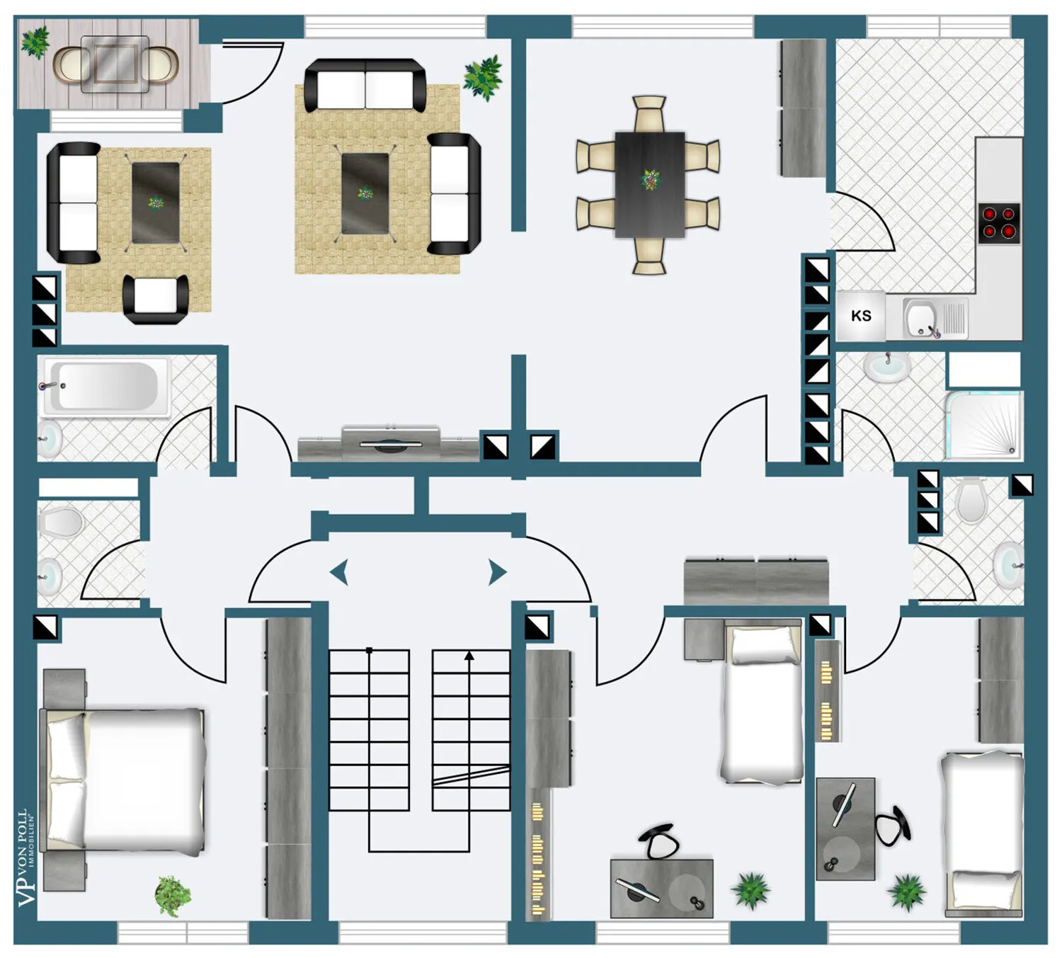 Grundriss 1. OG