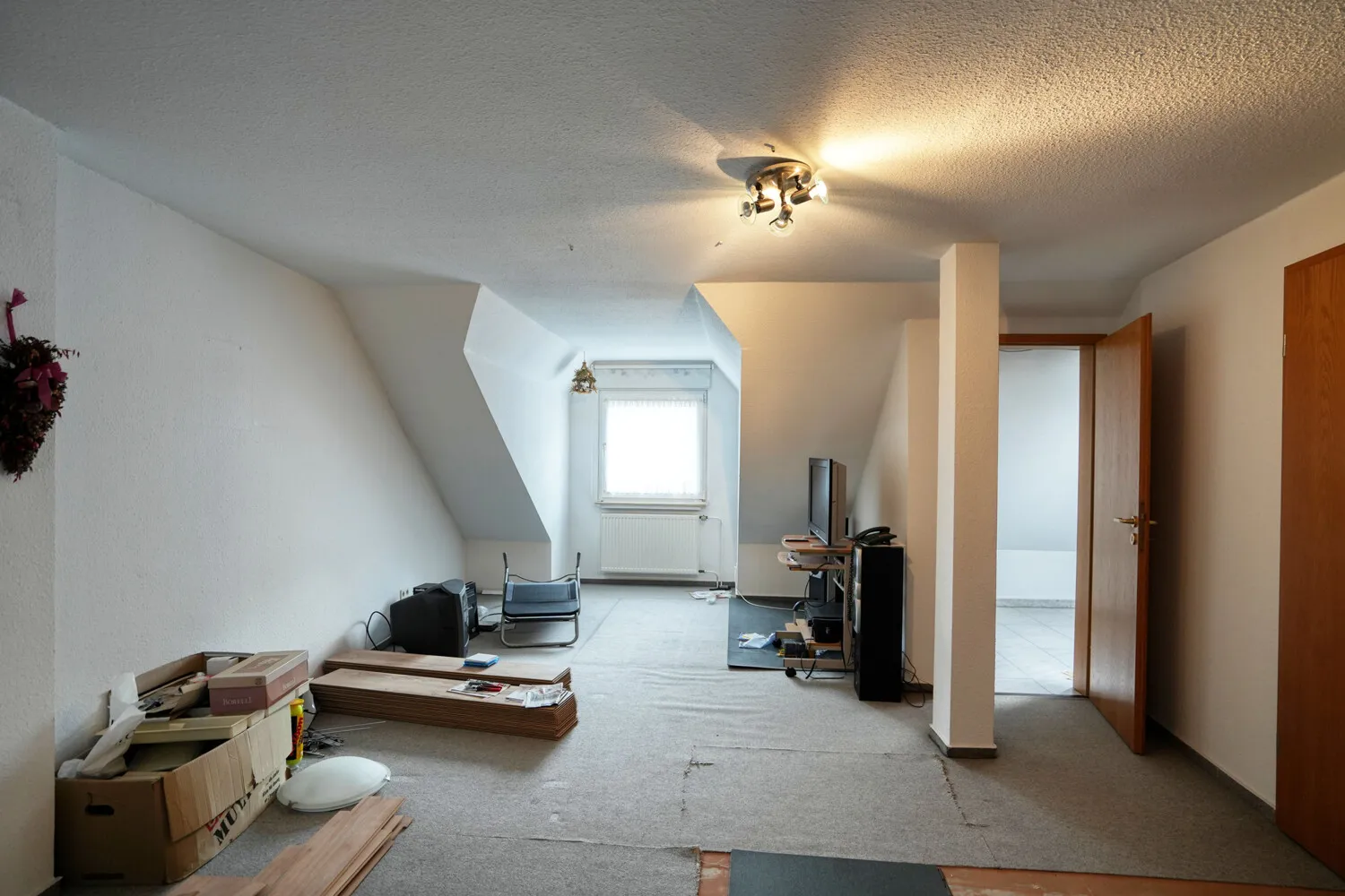 Studio im Dachgeschoss