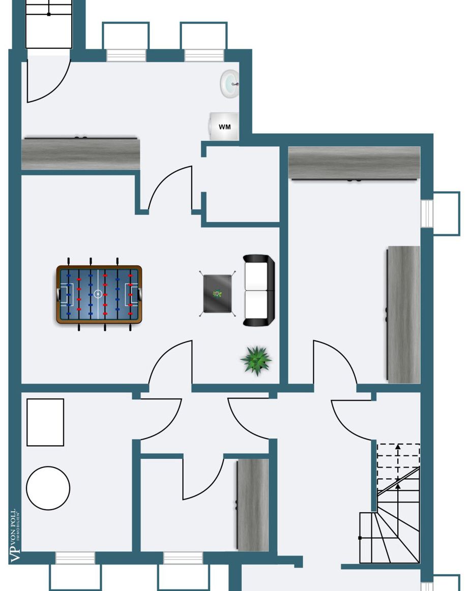 Grundriss Untergeschoss