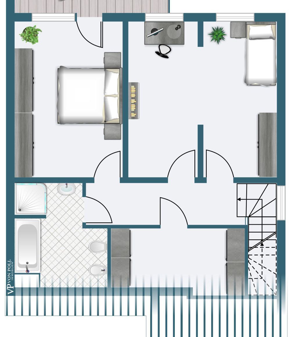Grundriss Dachgeschoss