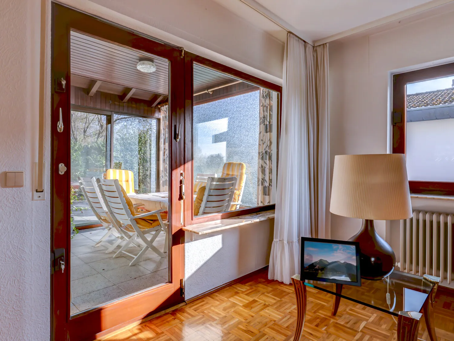 Zugang zum Wintergarten