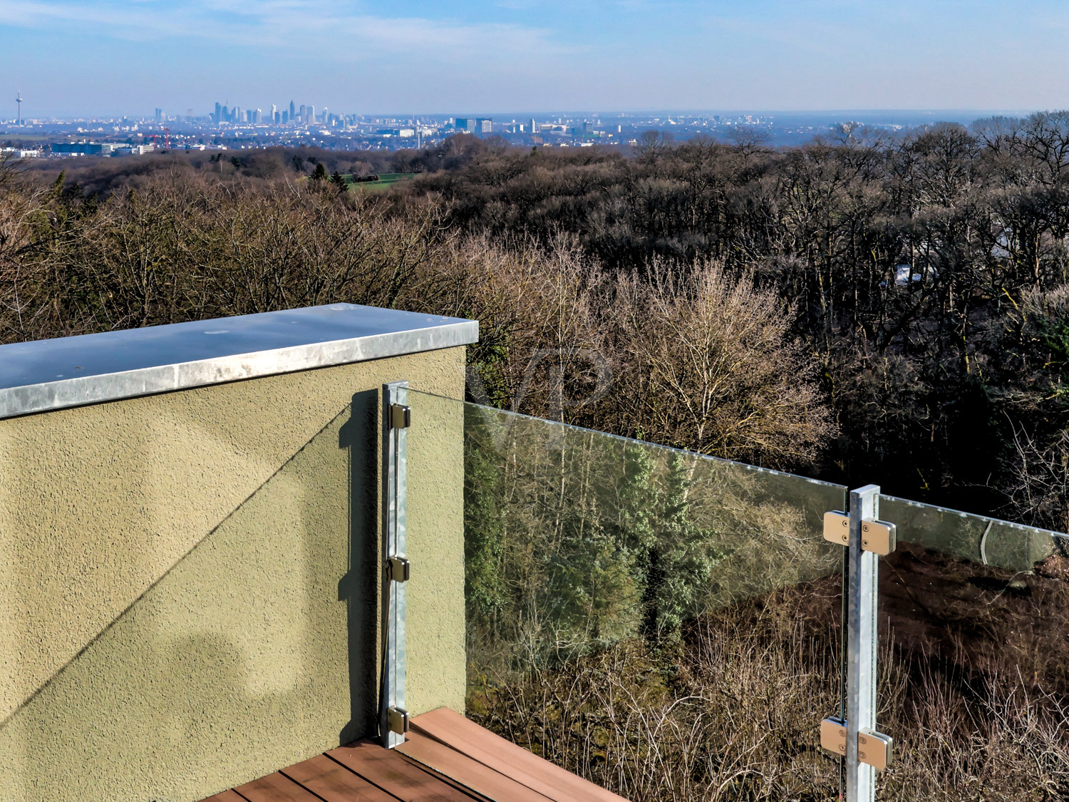 Fernblick auf die Skyline