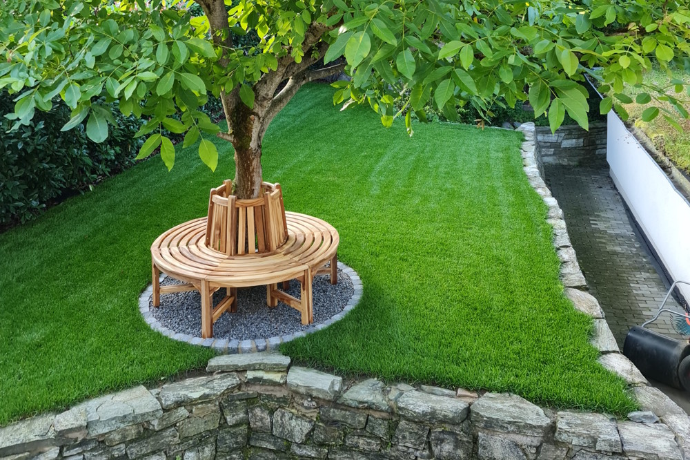 Der hintere Garten