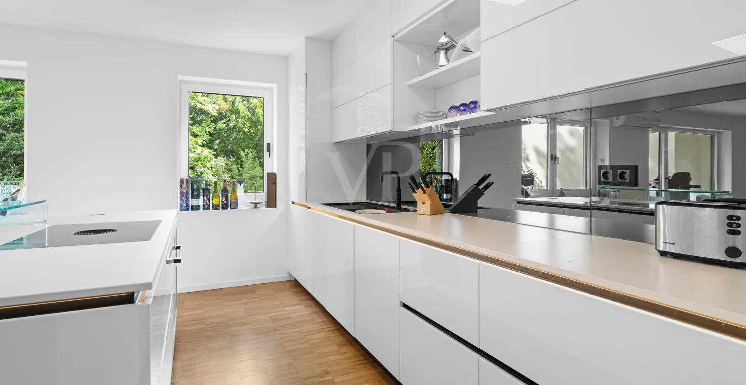Offene Einbauküche