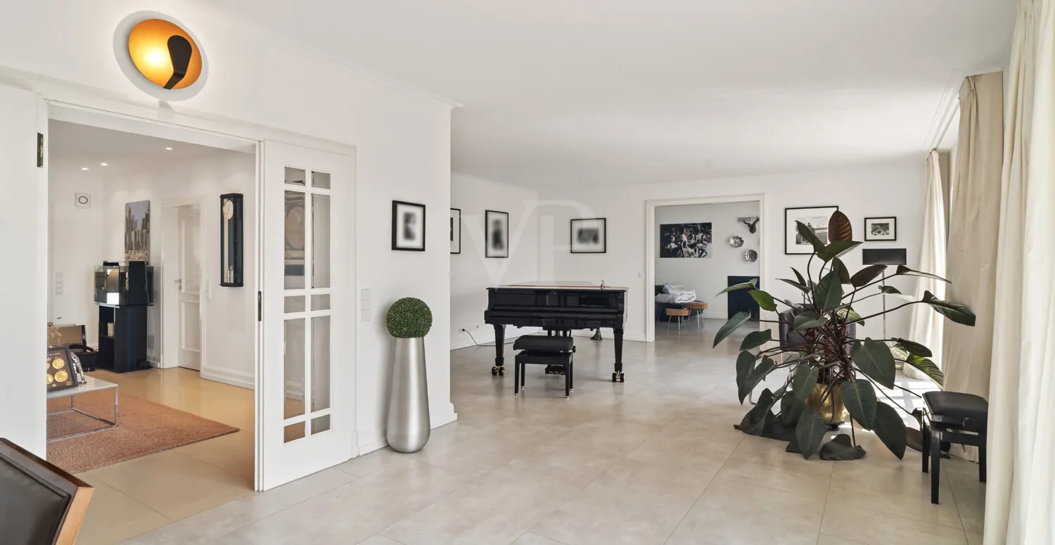 Blick in den Wohnbereich