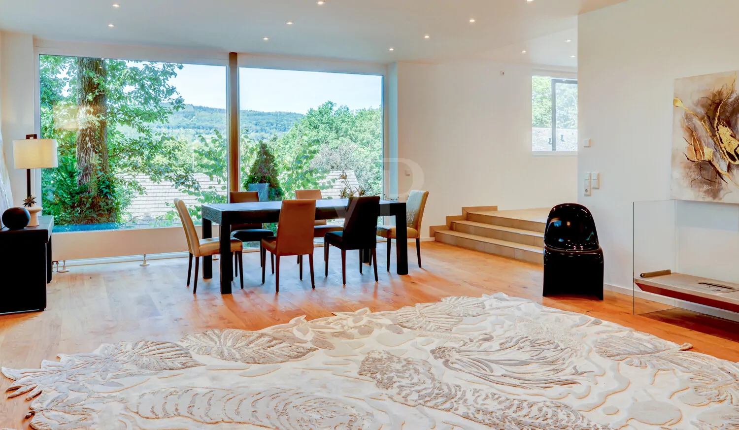 Essbereich mit tollem Blick