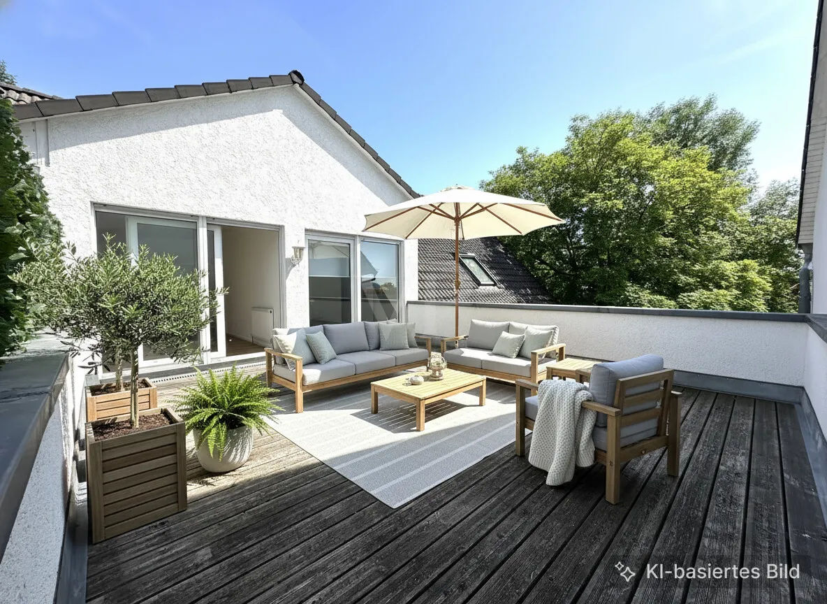 Zentrale 4-Zimmerwohnung mit Dachterrasse - Photo 5