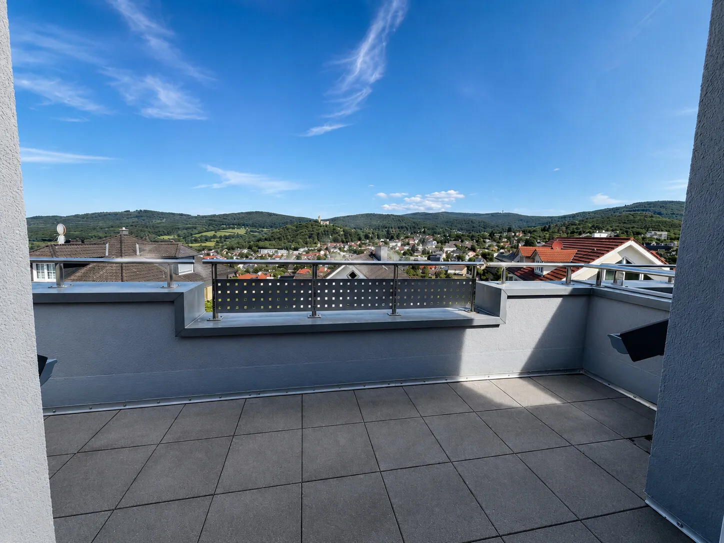 Dachterrasse mit Blick