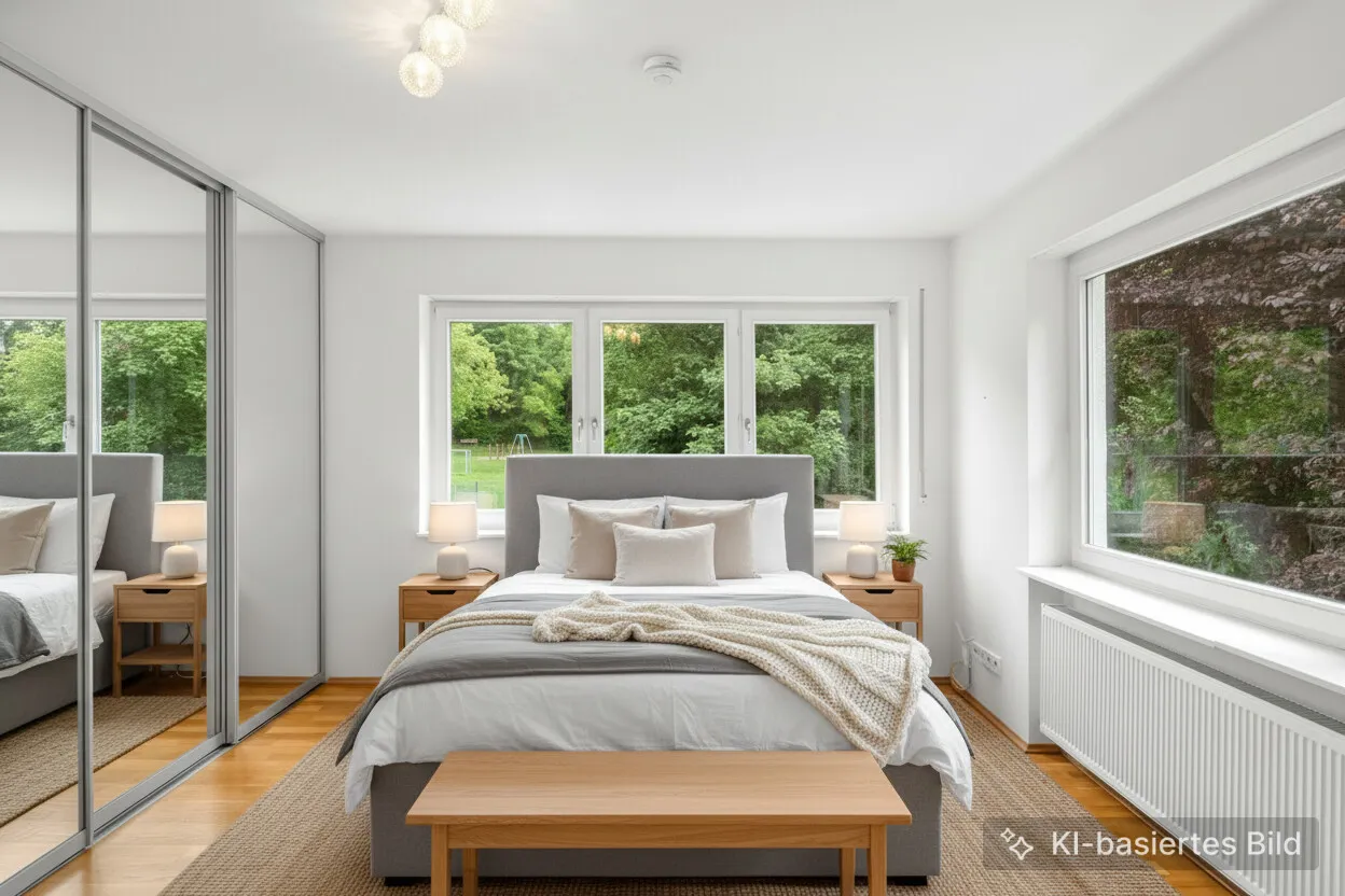 Schlafzimmer (Möblierungsbeispiel)