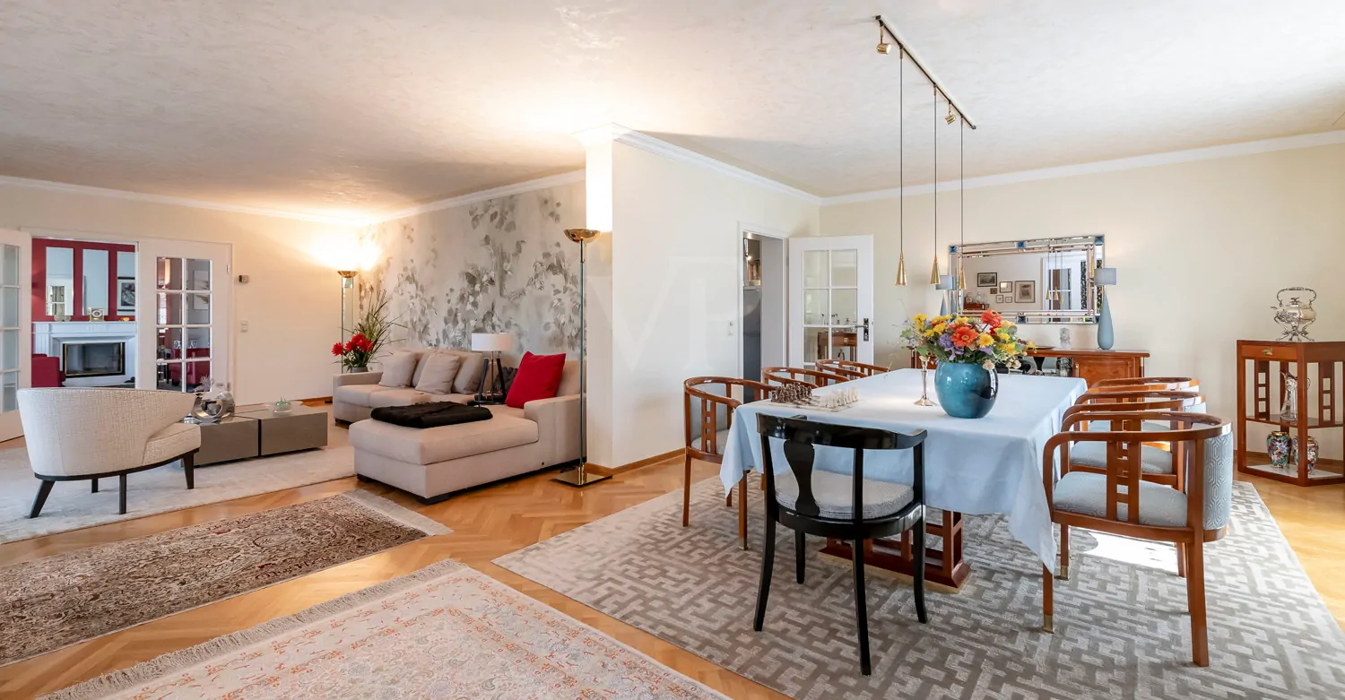 Offener Wohn-Essbereich