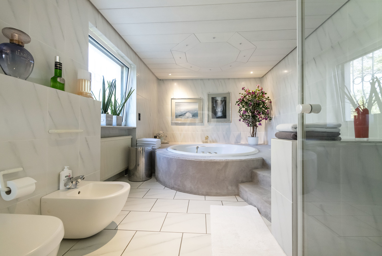 Bad en suite im EG