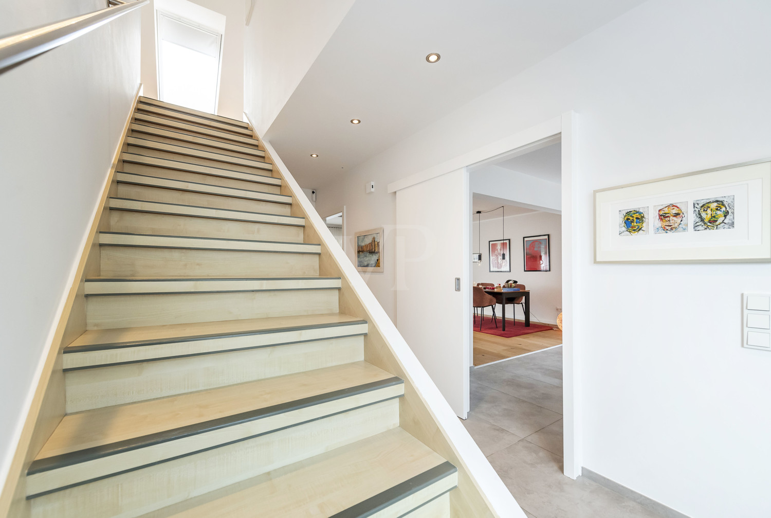 Treppe ins Dachgeschoss