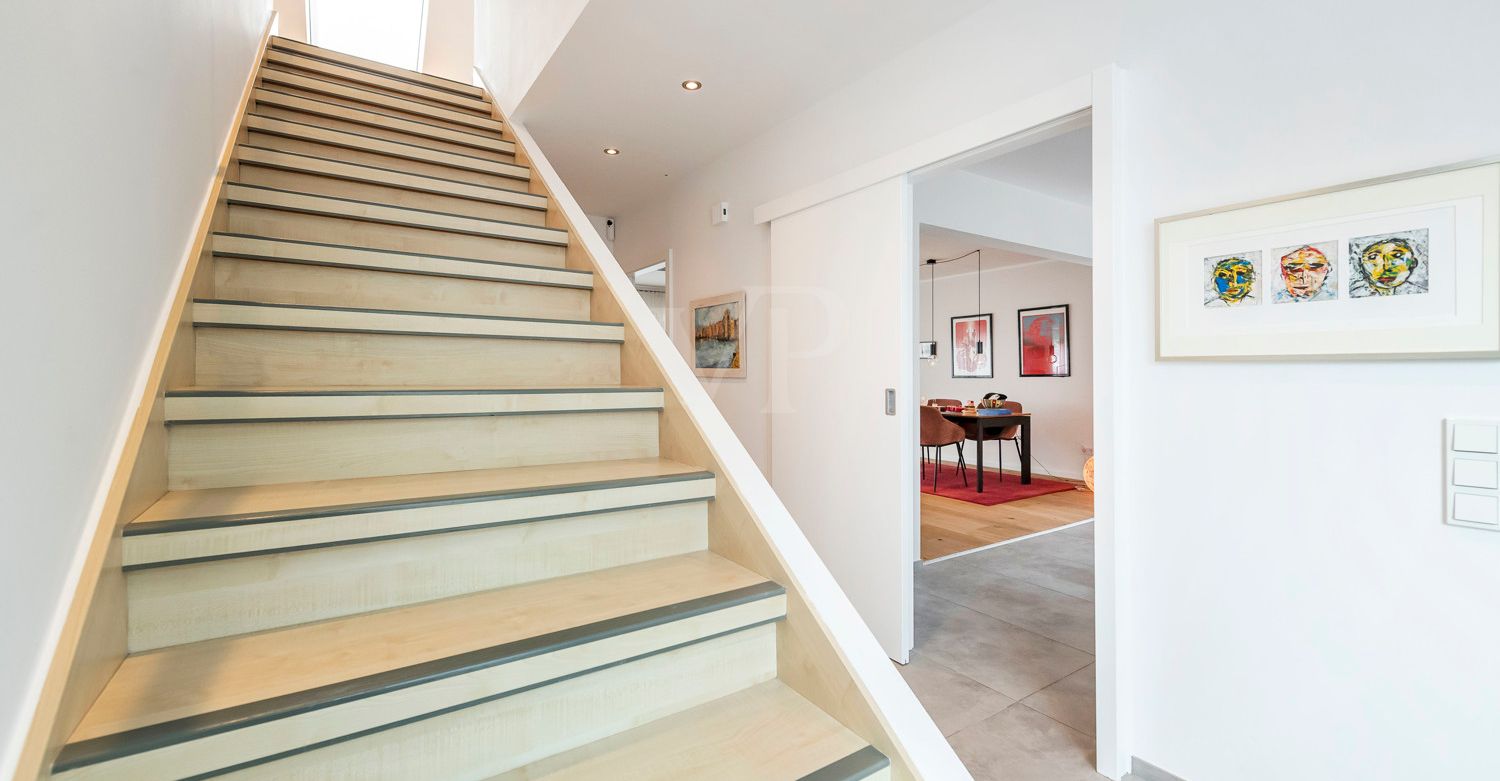 Treppe ins Dachgeschoss