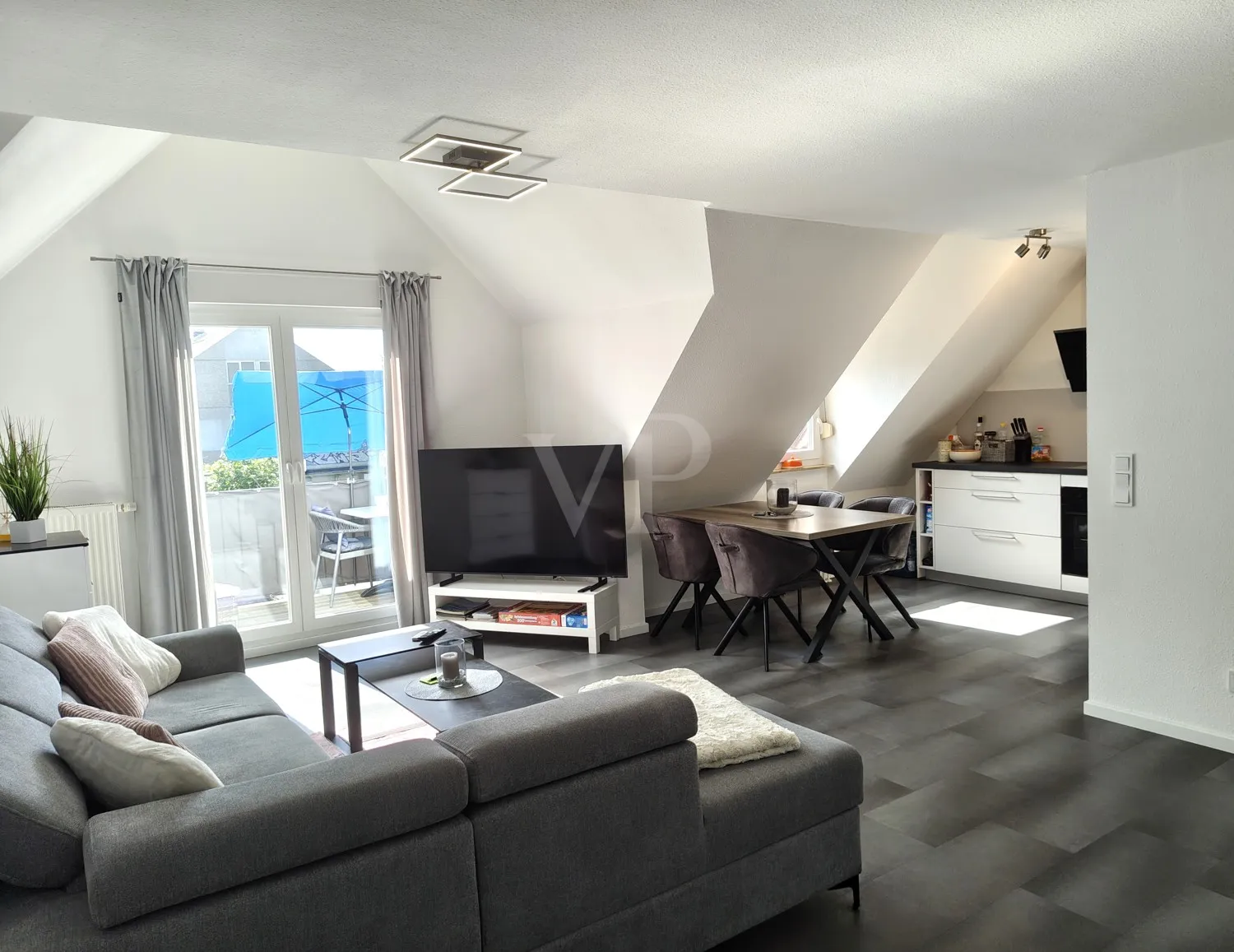 Zugang zum Balkon