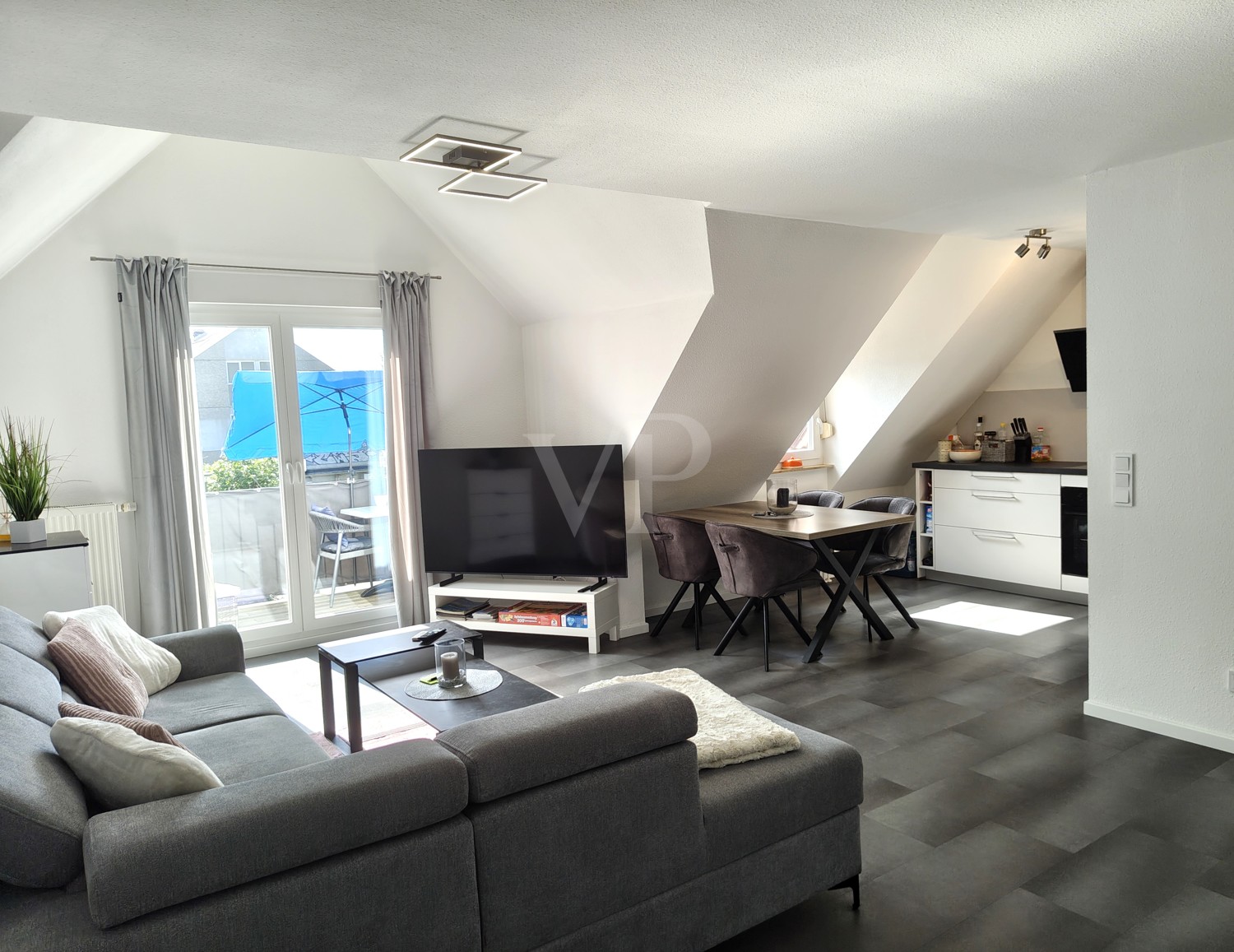 Zugang zum Balkon