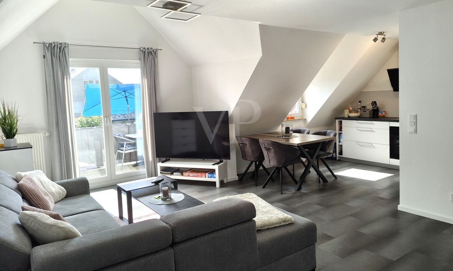 Zugang zum Balkon