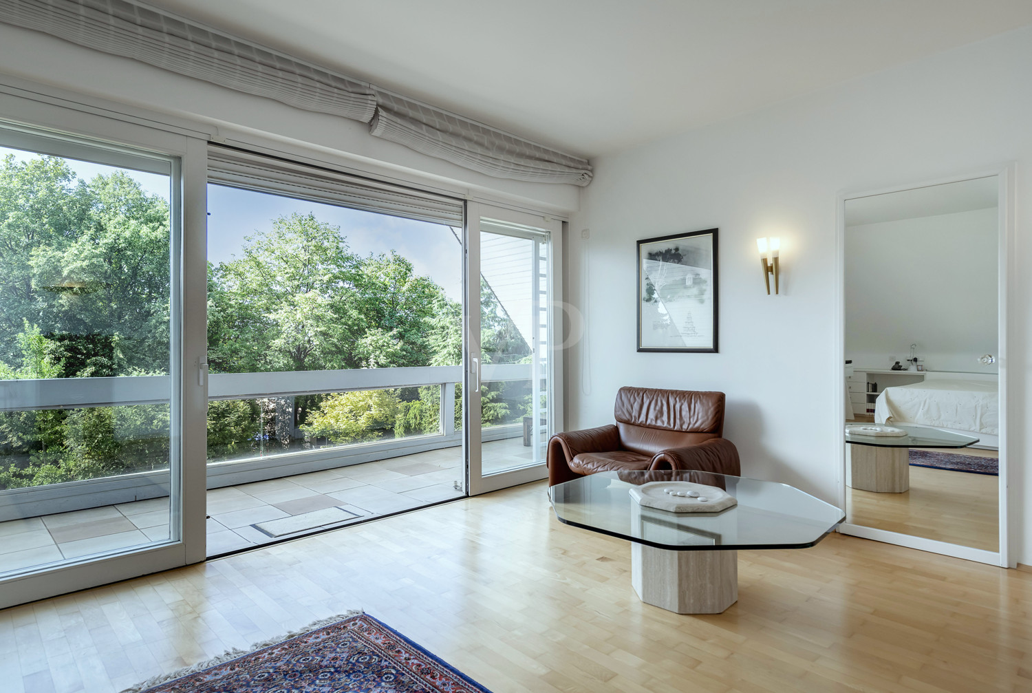 Schlafen mit Balkon