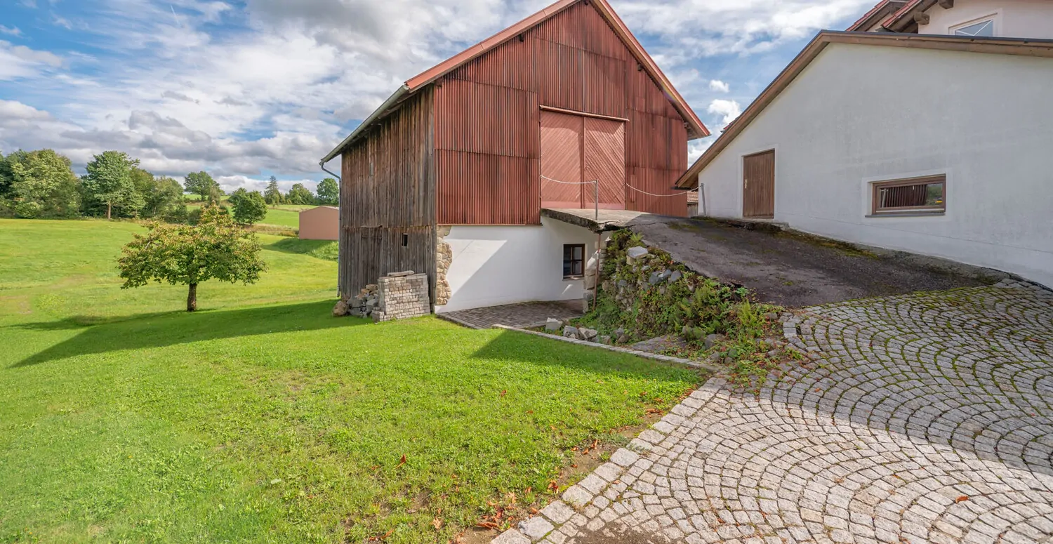 Aussenansicht Scheune