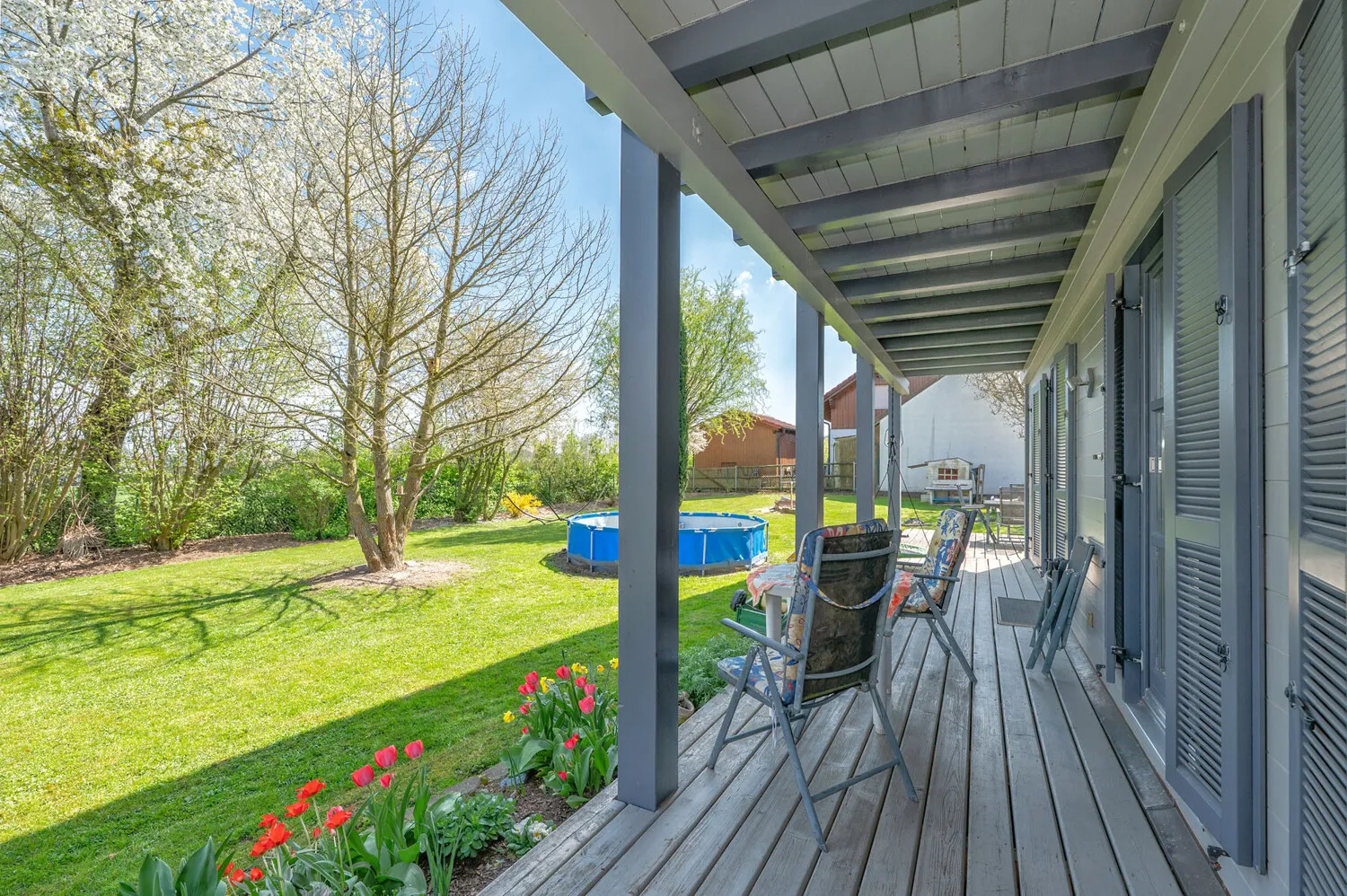 Maison Sonneitner en bois de haute qualité - maison individuelle avec studio indépendant et grand terrain