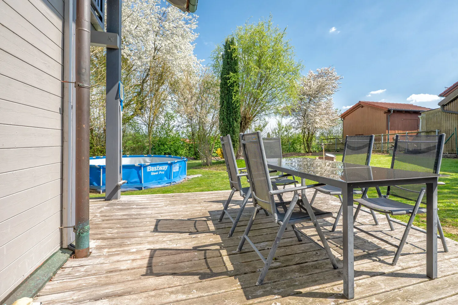 Maison Sonneitner en bois de haute qualité - maison individuelle avec studio indépendant et grand terrain
