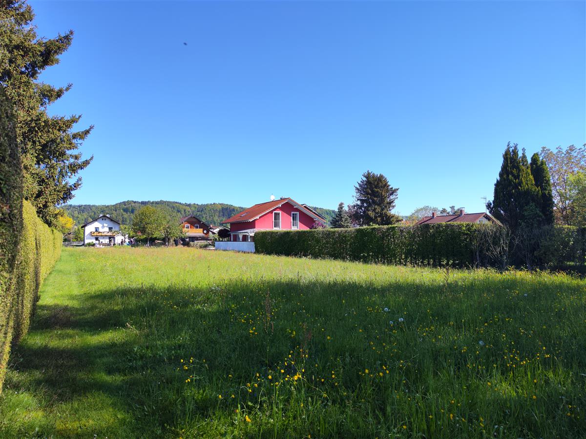 Sonniges Baugrundstück mit Alpenblick in Julbach