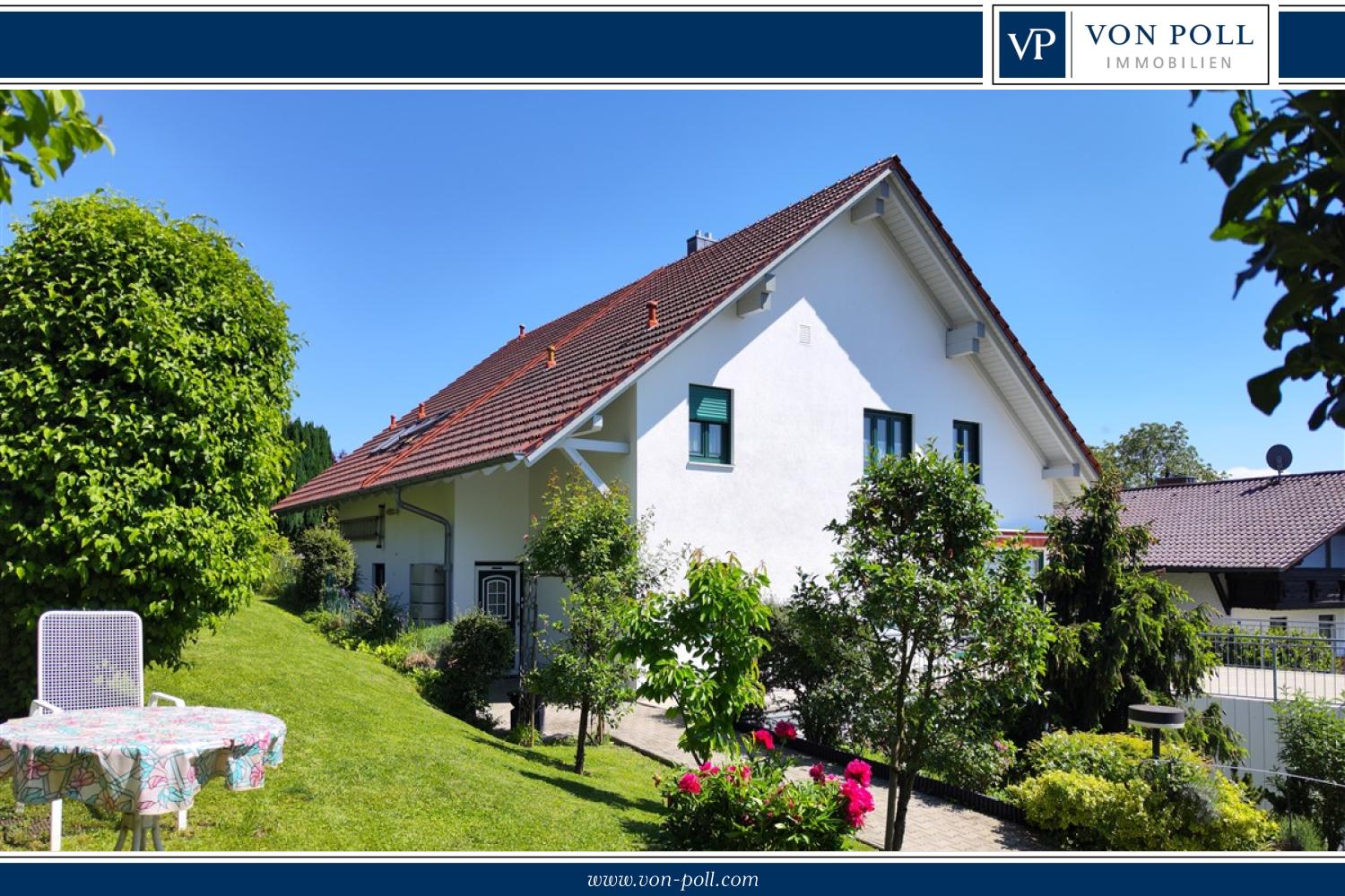 Einfamilienhaus mit Einliegerwohnung mit schönem Fernblick