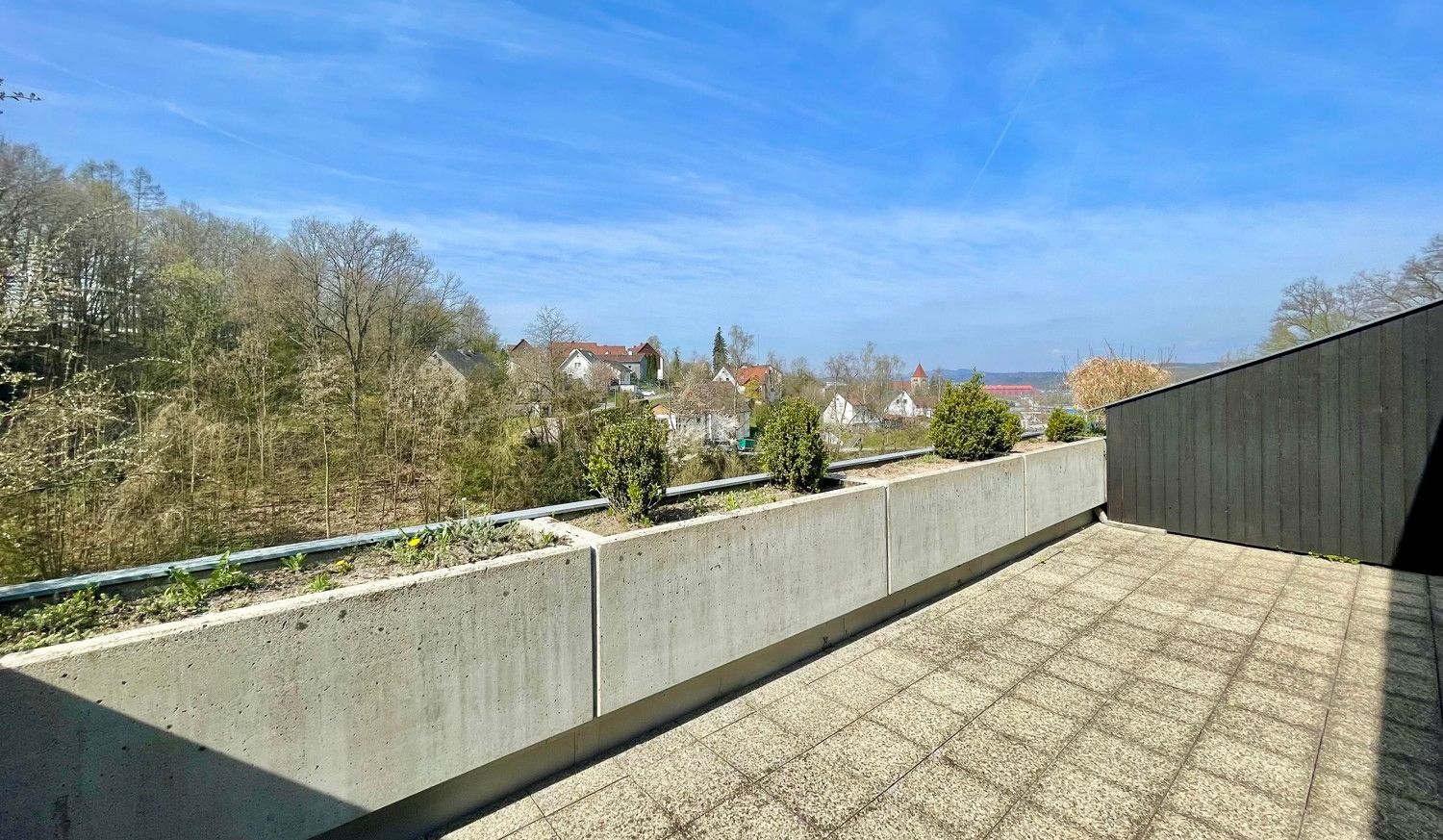 Süd/West-Terrasse